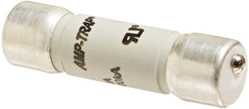 Mersen A30QS20-1 Amp-Trap Semiconductor Protection Fuse, 300VAC/DC, 200kA AC/100kA DC, 20 Ampere, 9/16" Diameter x 2" Length