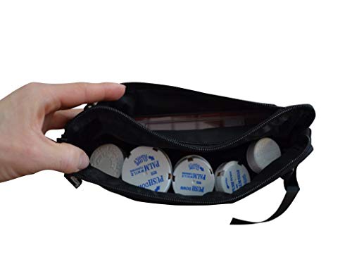 Traveler Medication Bag Free Pillbox by Razbag (w/Lock)