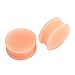 Flesh Skin Ear Peach Gauges Plugs Tunnels Silicone Expanders Stretcher Double Flared Hiding Hide Hider Retainer Piercing Earrings Body Jewelry for Women Men Gifts