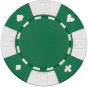 Da Vinci Premium Set Poker Set with Card-Suited Poker Chips, 6 Dealer Buttons, Cards, & Dice - Thumbnail 5