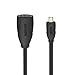 VCE Micro HDMI to HDMI Adapter Cable 2-Pack, 4K Micro HDMI Male to HDMI Female Adaptor 3D HDMI Converter - 8 Inch