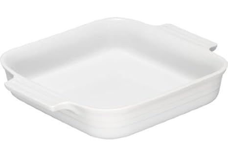 Le Creuset Stoneware 1 12 Quart 9 Inch Square Baking Dish White