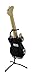 Zeckos Soul Eater Electric Skeleton Guitar Statue Coin Bank with Stand