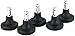 Master Caster 70178 Low Profile Bell Glides, 100 lbs./Glide, B Stem, 5/Set