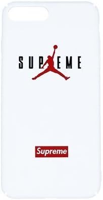 iPhone 6/6s 4.7" Case, Jordan X Supreme Logo Protective Premium Hard Case for Apple iPhone 6 and iPhone 6s (White)