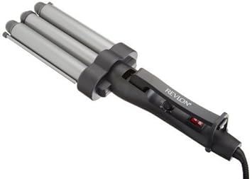 Revlon Rv084c 3 Barrel Jumbo Waver With Ceramic Body Care Beauty