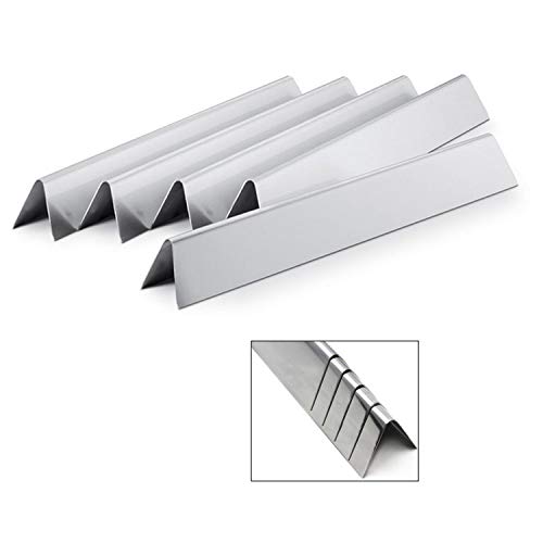 Direct store Parts DP103 Stainless Steel Flavorizer Bars/Heat Plates Replacement Weber Stainless Steel Flavorizer Bars 7537, 9817,7537 / L 22.5" (Aftermarket Parts) (Stainless Steel Heat Plates)