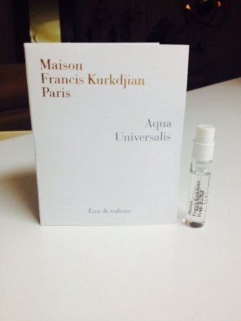 Aqua Universalis by Maison Francis Kurkdjian Paris Women Perfume .06oz/2ml Eau De Toilette Sample Vial Spray