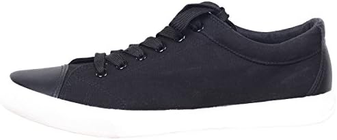 WGWJM Men's Casual Skate Shoes Round Toe Lace Up Classic Canvas Shoes