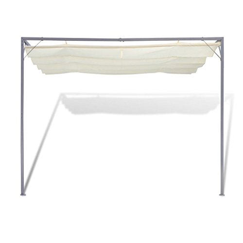AyaMastro Outdoor Waterproof Gazebo Canopy Garden Awning Sun Shade Shelter with Ebook