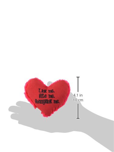 Yeowww Hearrrt Attack Catnip Toy, Lick Me Bite Me Bunnykick Me