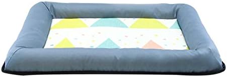 Bemin ペットベッド 夏用 ペットマット 夏 犬用ベッド 犬ベッド 犬 ドッグ ハウス ペット用 猫用 犬猫 マット ひんやり 猫 ねこ 防水性 通気性 爽やか おしゃれ 長持ち 洗える グレー M Zerotondomontecatini It