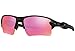 Oakley Men's OO9188 Flak 2.0 XL Rectangular Sunglasses, Polished Black/Prizm Trail, 59 mm