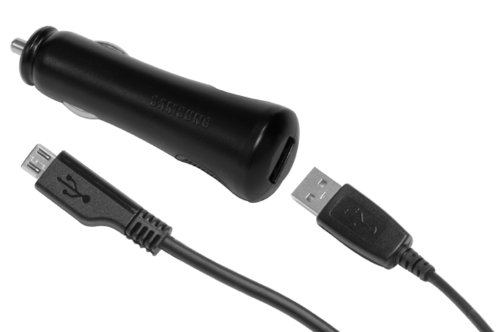Samsung microUSB Car Charger with USB Cable
