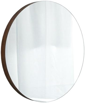 Native Trails MR282 Solace Round Wall Mirror, Woven Strand Bamboo