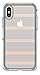 OtterBox Symmetry Series Slim Case for iPhone Xs & iPhone X - Non-Retail Packaging Clear/Inside The Lines