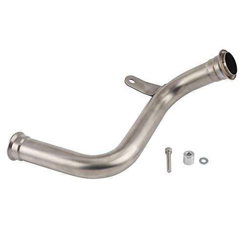 NICECNC Aftermarket Motorcycle Stainless Steel Exhaust Muffler Mid Pipe Replace DUK- 125/390,RC125/390 2017 2018 2019