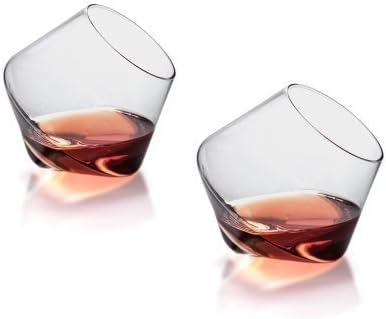Hand-made Set of 2 Sempli-Cupa Rocks Glasses (Clear Glass) by Sempli