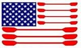 **KAYAK FLAG** Kayaking Window Decal