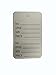 Metronic Marking Tags-Price Paper tag, Pack of 1000 (Silver Two Part FBA)