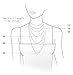 14K Yellow Gold Multi-Size High Luster White Freshwater Cultured Pearl Endless Rope Necklace, 64