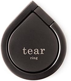 Finger Ring Stand by Tear Ring, Phone Ring Cell Phone Stand 360 With Finger Ring Grip Kickstand Compatible With iPhone 7, 7 Plus, Samsung Galaxy S7, S7 Edge, S8, S8 Plus (Space Grey)