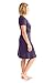 Kindred Bravely The Angelina Ultra Soft Maternity & Nursing Nightgown Dress (Eggplant, Large)