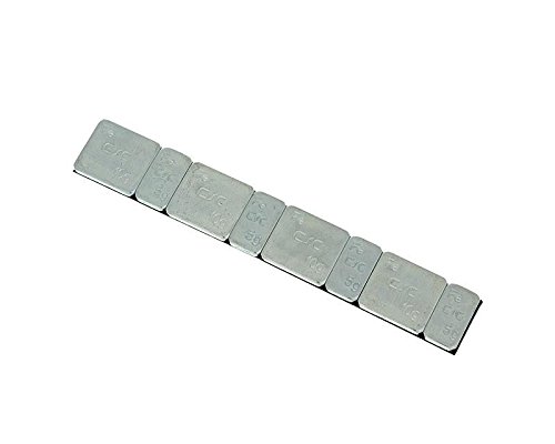 Auswuchtgewichte Klebestreifen Silber flach 60g