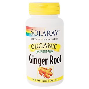 Organic Ginger Root Excipient Free 1 080 Mg 100 Vegetarian