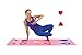 Pink Tween Adult Yoga Mat - Phresh Chi Mat & How-To Poster - Exercise Game – Easy to Learn, Makes Yoga Fun - Helps Alignment, Flexibility, Weight-loss, Mindfulness - Great for Kids, Teen, Family