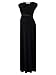 BlackCherry Women's Sleeveless Modal Maternity Maxi Tummy Band Dress