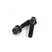 (10) Extended Black Lug Bolts 12x1.5 (53mm Shank Length) Cone Seat for many BMW Vehicles: 128i 135i 318i 320i 325i 328i 335i M3 525i 528i 530i 535i M5 Z3 Z4 E36 E46 E60 E90 E92 E93