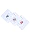 Women's Flower with Ribbon Embroidered Cotton Handkerchief - Happy Mother's Day Gift