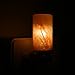 Natural Himalayan Salt Night Light, SCOPOW Nursery Lamp Mini Decorative Night Lighting with Air Purifier ( 15W, E12, 10.58 Ounce, UL Wall Plug ) ( Round Form )