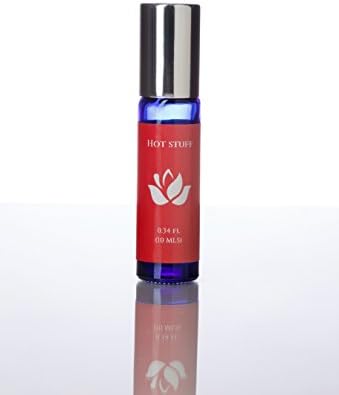 Divine Scents Aromatherapy- Hot Stuff Aromatherapy Roll On, A warm sensual blend of essential oils