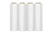 Stretch Film Wrap, Packing Shrink Wrap Roll, Clear, 18 Inch x 1000 Feet, 120 Gauge, 4 Pack