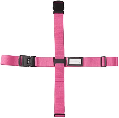 Three grams uggage Strap Cross Belt Packing Adjustable Travel Suitcase Nylon 3 Digits Password Lock Buckle Strap Baggage Belts Travel Tags Accessories LXXD1