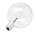Mandala Crafts Replacement Light Bulbs for Scent Wax Warmer, Candle Melt, Fragrance Burner, Oil Diffuser, Lamp, E12,120v 25-Watt G50, 8 Pack