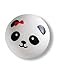 Panda Squishy 3 pack toys (Choice of gray or pink popular ninja panda) slow rising jumbo giant scented cute soft and silly set of squishies stress reliever prime for kids and adults By RyRo Sen (Gray)