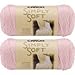 Bulk Buy: Caron Simply Soft Yarn Solids (2-Pack) (Soft Pink)