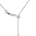 Sterling Silver Italian Adjustable Box Bolo Chain (up to 22
