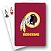 NFL Washington Redskins Playing Cards