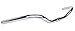 Wald 2.5-Inch Rise Touring Handle Bar, Chrome 25.4