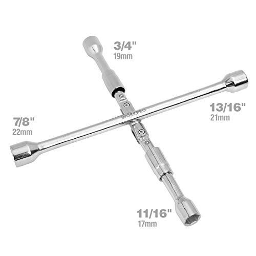 1 WORKPRO+14+Inch+Universal+Folding+Wrench