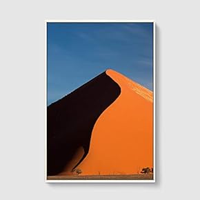 Framed Canvas Home Artwork Decoration Desert Canvas Wall Art for Living Room, Bedroom - 16x24 inches