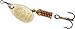 Mepp's Aglia Ultra Lite Plain Treble Fishing Lure, 1/18-Ounce, Gold