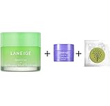 [Laneige] Laneige Lip Sleeping Mask {Apple Lime} 0.7oz(20g) + [Laneige Kit] Water Sleeping Mask Lavender 0.51oz(15ml)