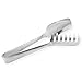 Stainless Steel Tongs, 8 Inch, Cooking Tongs for Salads, Serving Tongs for Pasta Spaghetti Pastry Kitchen Tongs