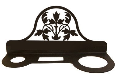 11 Inch Floral Hair Dryer Rack