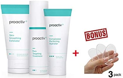 New Proactive+ 3-Step Acne Treatment System (30 Day)+3 'donita' sponges free bonus
